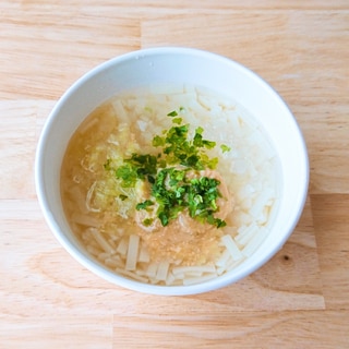 離乳食【中期】納豆おろしうどん